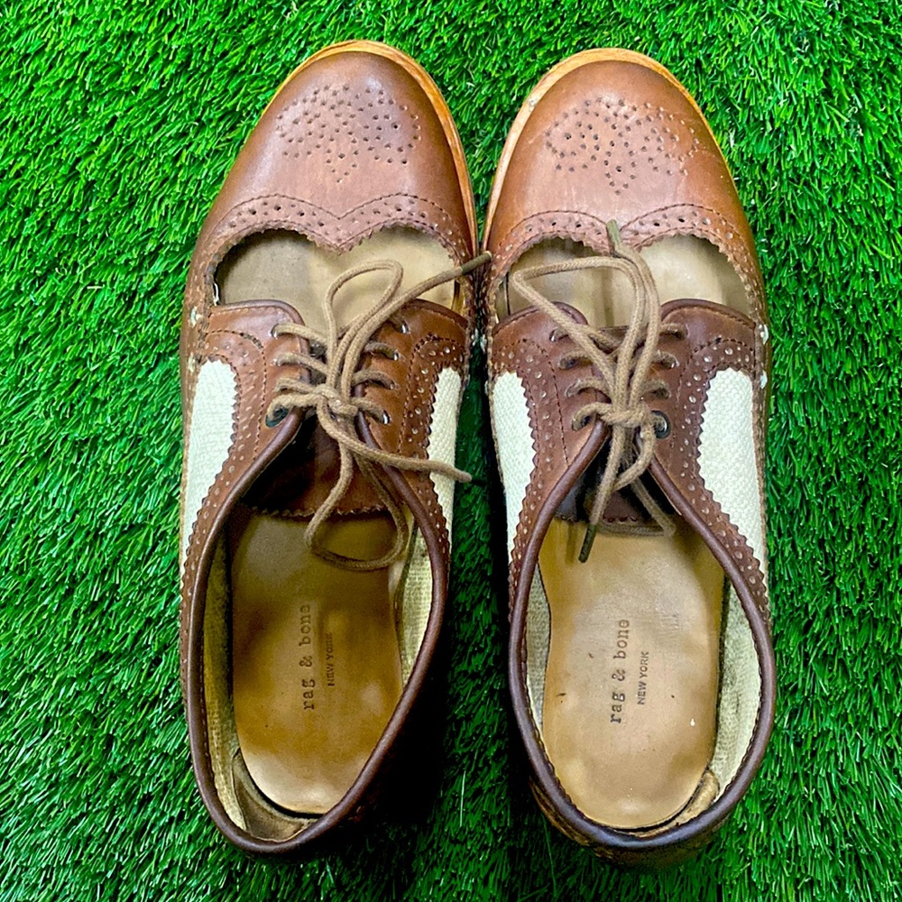 rag & bone oxfords/balmorals - size 36 - Picture 3 of 8